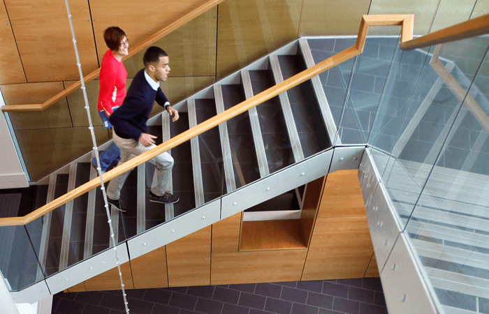 CMB stairwell image