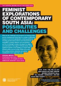 Feminist Explorations Event Poster