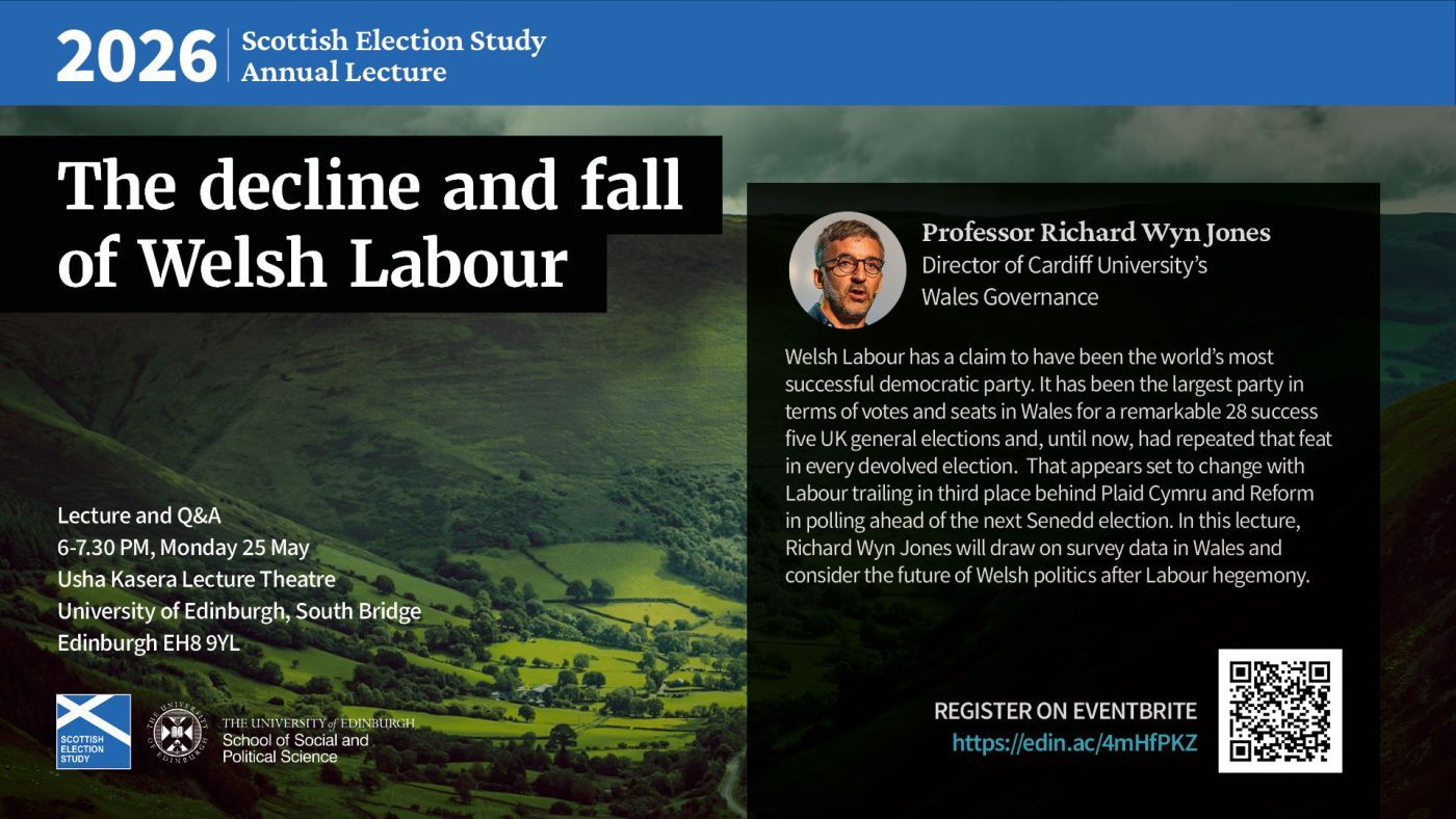 Event poster for the SES annual lecture 2026