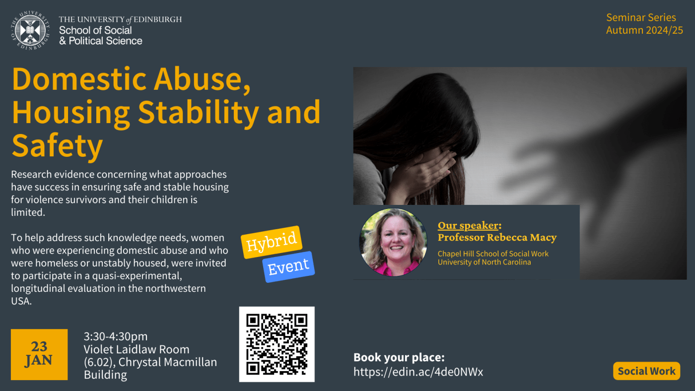 Domestic Abuse, Housing Stability, and Safety | School of Social and ...