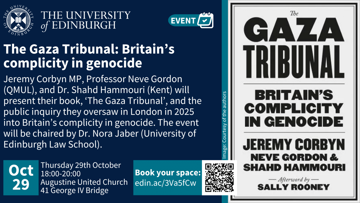 Image of the book cover and text related to the event