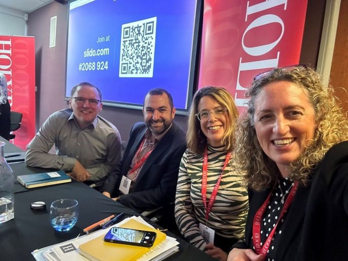 Nason Maani and three others at the Holyrood Policy event
