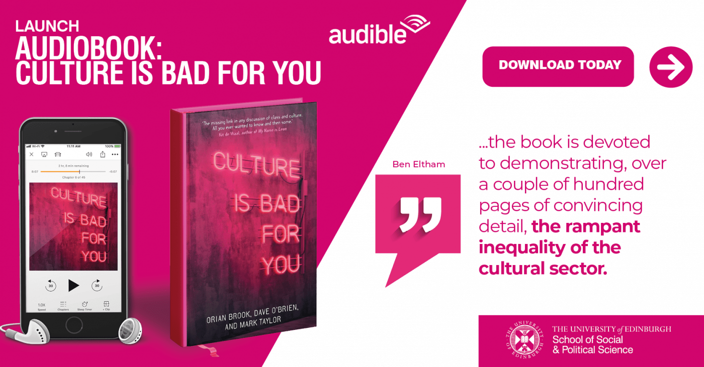 Culture is Bad for You audiobook
