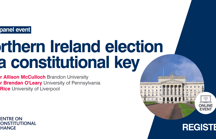 Northern Ireland election in a constitutional key