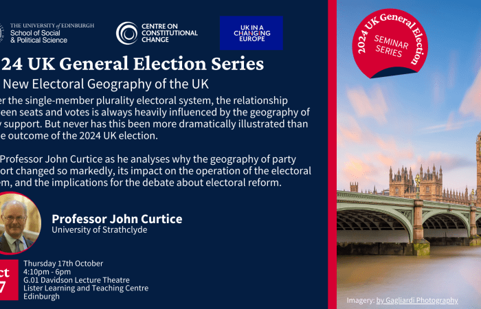 2024 UK General Election Series: The New Electoral Geography of the UK