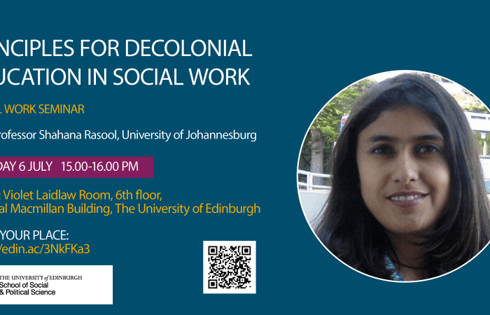 Principles for Decolonial Education in Social Work