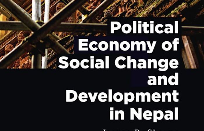 Cover of "Political Economy of Social Change and Development in Nepal"