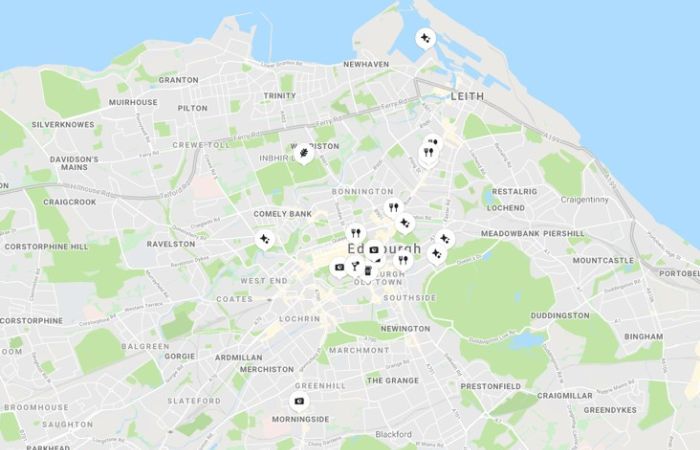 Airbnb’s interface screenshot