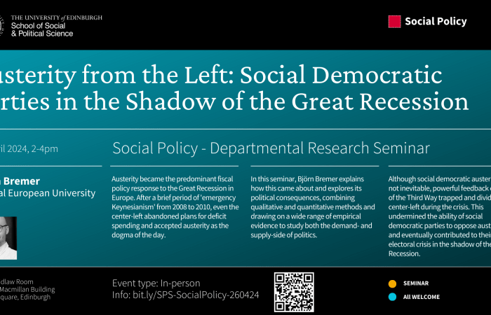 Austerity from the Left 