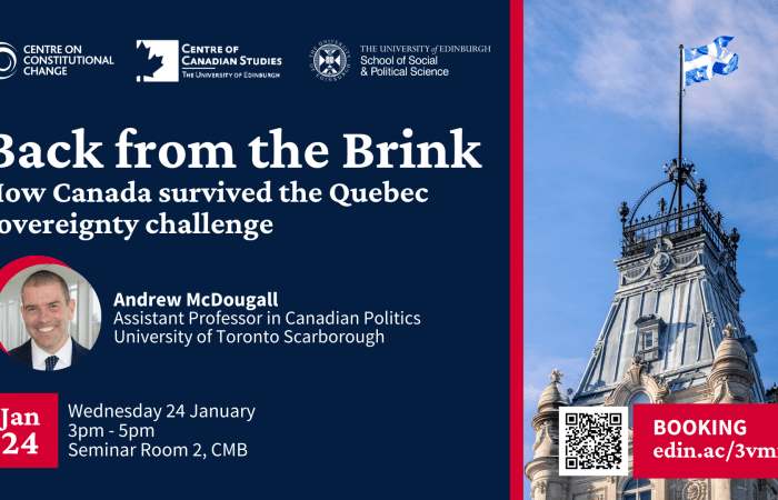 poster with the event information