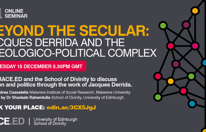 Beyond the Secular event poster