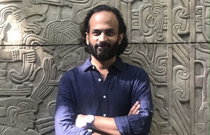 A portrait style photo of the speaker, Bhrigupati Singh