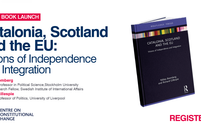 Catalonia, Scotland and the EU book launch