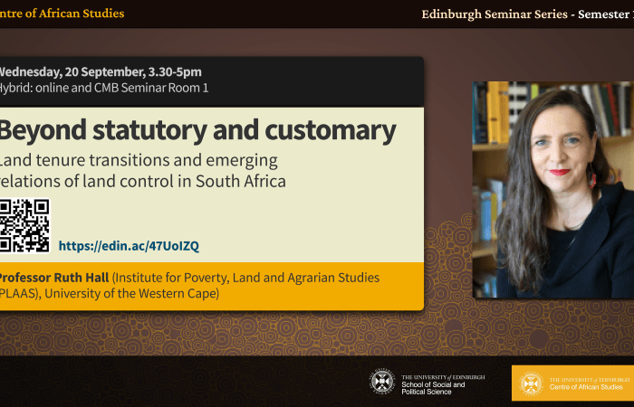 Beyond Statutory and Customary Poster