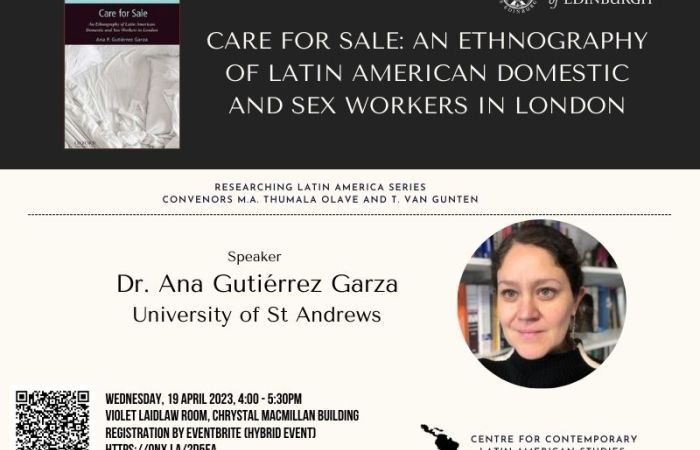 Poster for the upcoming event