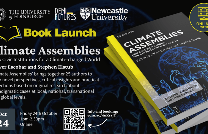 Climate Assemblies Online Book Launch