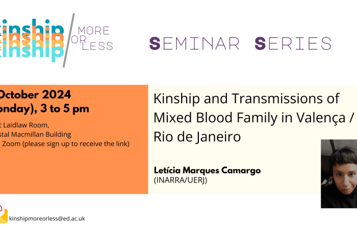 Poster - Leticia Marques Camargo's seminar