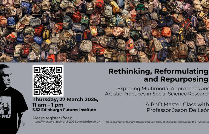 Poster - Jason De León Master Class