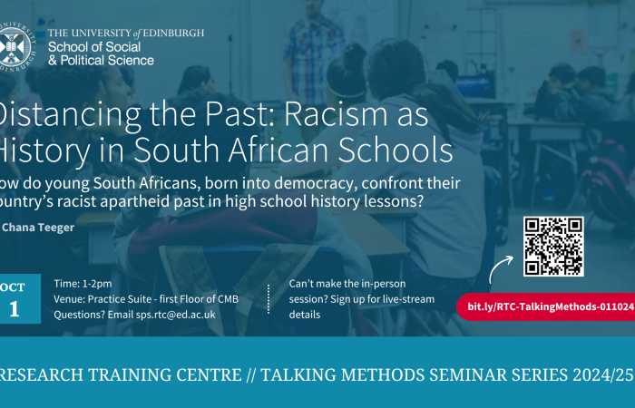 Distancing the Past: Racism as History in South African Schools