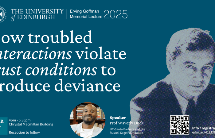 Erving Goffman Memorial Lecture