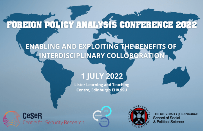 Foreign Policy Analysis Conference 2022