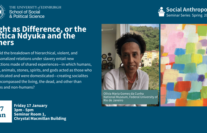 Event information and photo of speaker