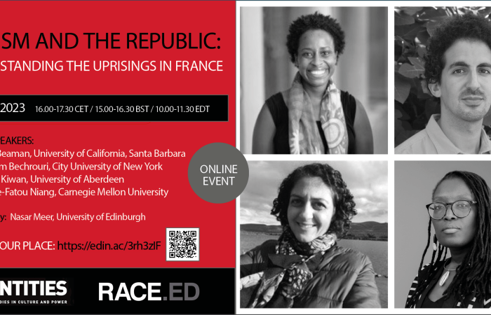 Racism and the Republic: Understanding the Uprisings in France