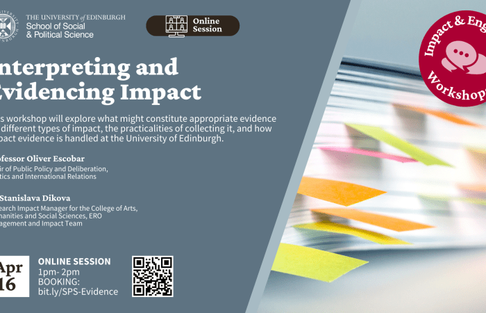 Interpreting and Evidencing Impact