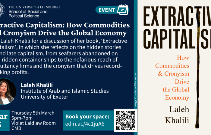image of the book cover and the author along with text describing the event