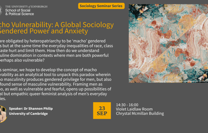 Macho Vurnerability Seminar 