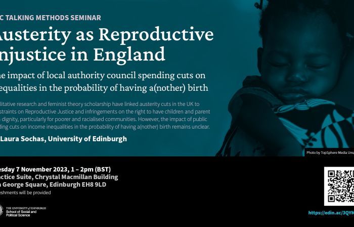 Poster with the event information