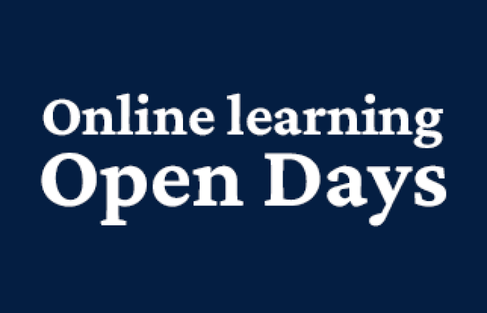 Online learning Open Days