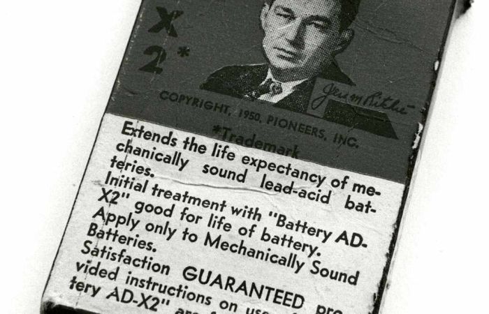 Package of AD-X2 with image of Jess M. Ritchie