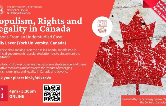 Populism, Rights, and Legality in Canada