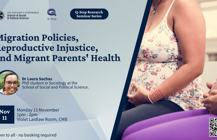 Poster with the event information