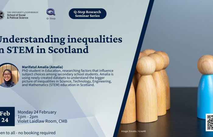 graphic with event information and image of speaker