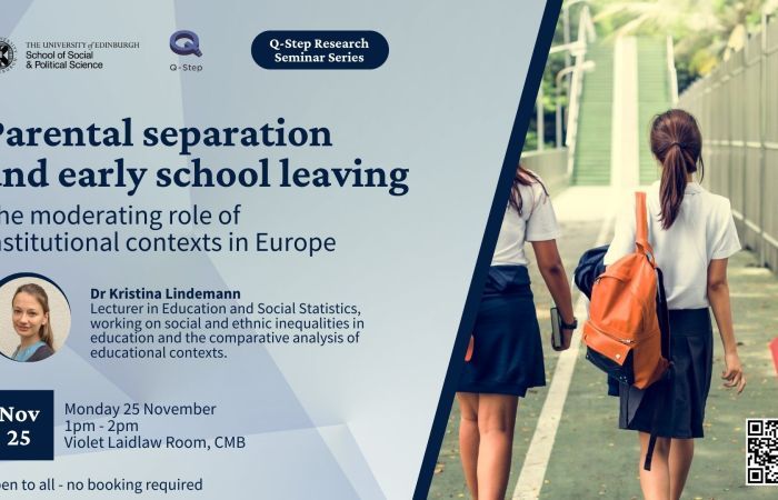 Poster with the event information