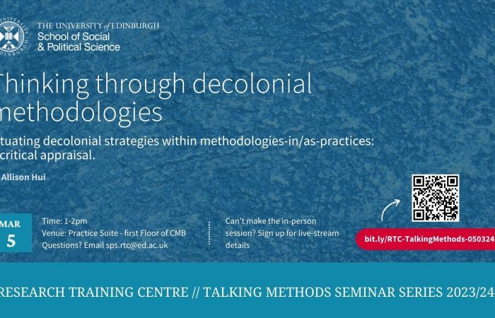 Graphic with an abstract background and the event information