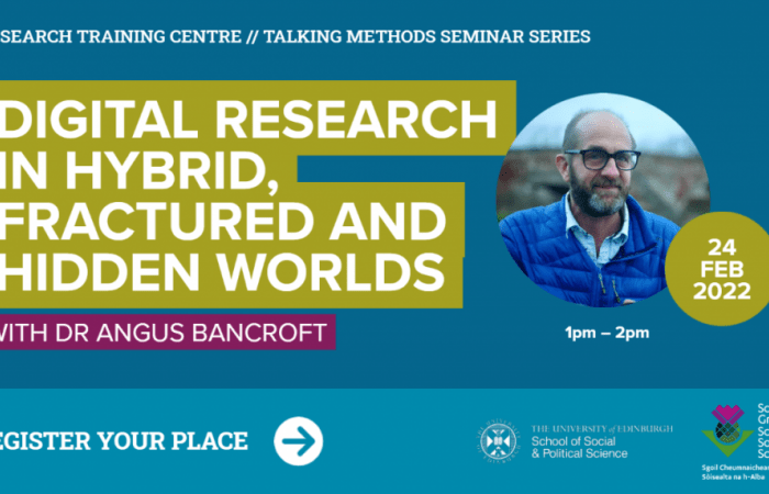 Digital Research in Hybrid, Fractured and Hidden Worlds