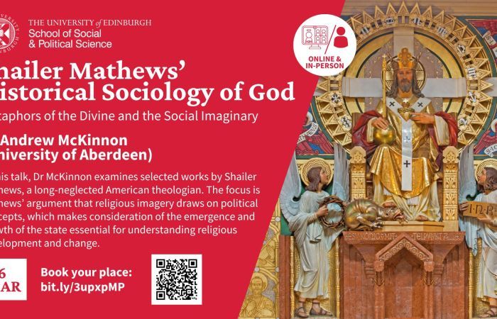 Shailer Mathews' Historical Sociology of God 6 Mar