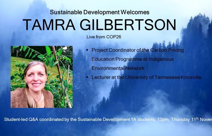 Tamra Gilbertson poster