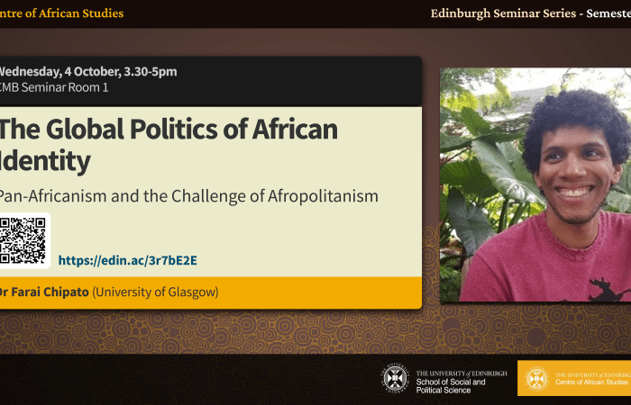 The Global Politics of African Studies - Poster