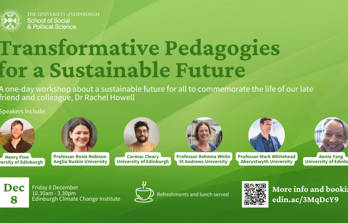 graphic including the event information