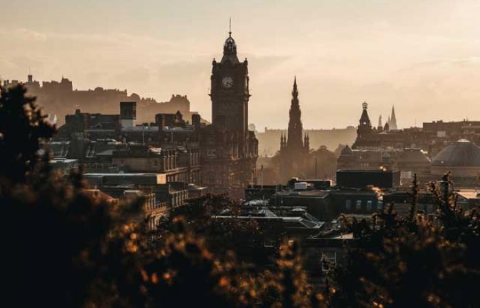 City of Edinburgh skyline